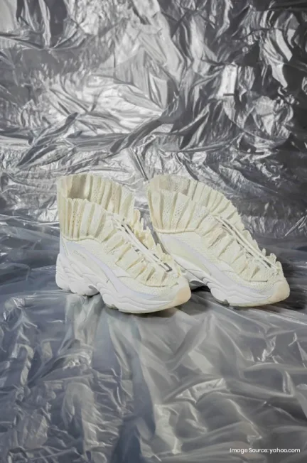 Reebok Ruffled Sneakers