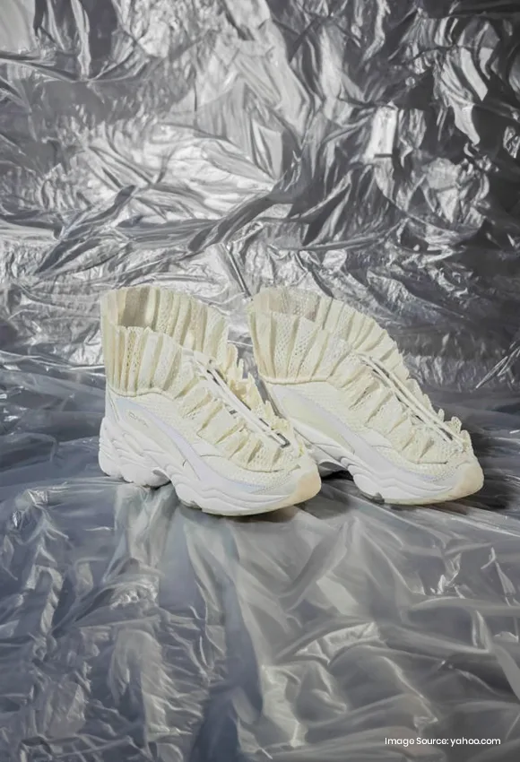 Reebok Ruffled Sneakers
