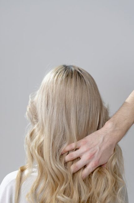 Blonde hair