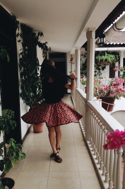 Woman-twirling-around