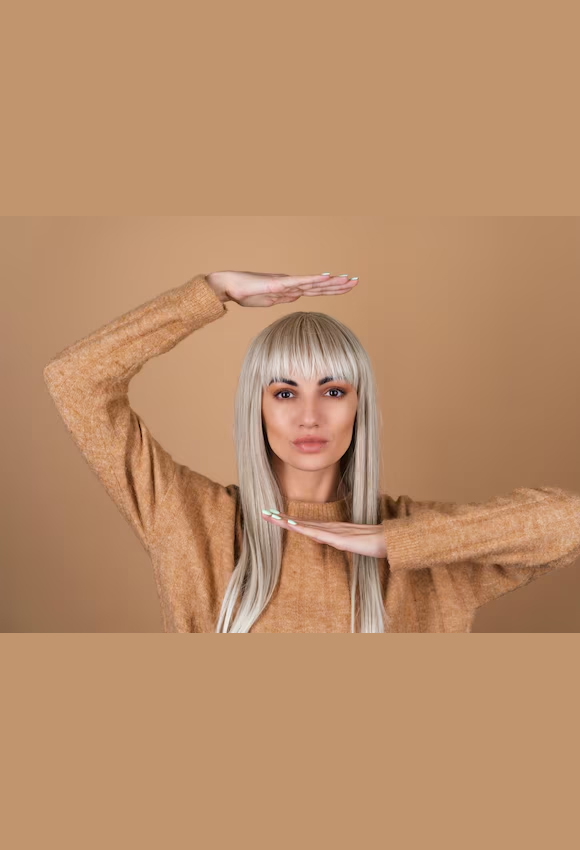 Blonde-woman-in-brown-sweatshirt