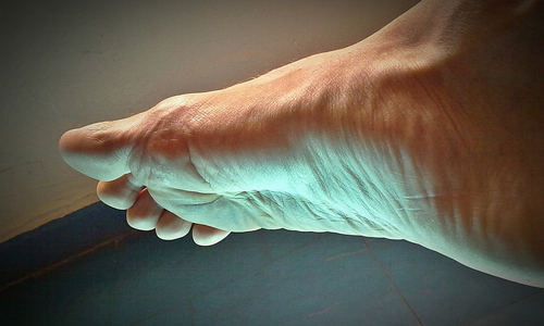 Green-light-in-leg